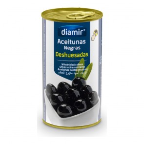 Olive Diamir Neagră Senza Nocciolo (150 g)