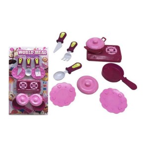 Cucina Giocattolo World Meal Pink