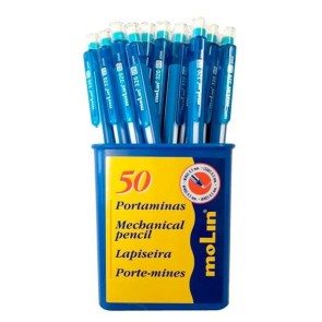 Set di matite meccaniche Molin Azzurro 0,5 mm (50 Pezzi)