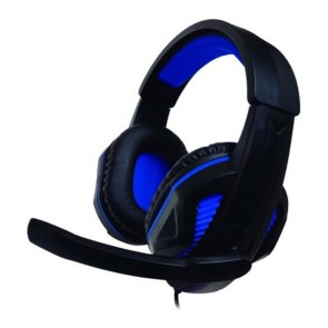Auricolari con Microfono Gaming PS4/Xbox Nuwa ST10 Nero Azzurro