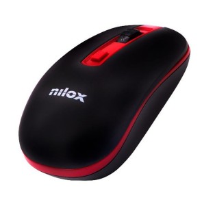 Mouse senza Fili Nilox NXMOWI2002 1000 DPI Nero