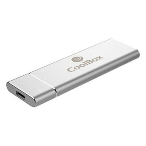 Involucro per Hard Disk CoolBox COO-MCM-NVME SSD NVMe USB Argentato USB 3.2