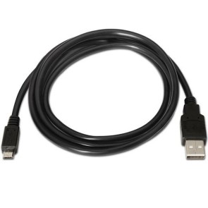 Cavo USB 2.0 A con Micro USB B Aisens A101-0027 Nero 80 cm