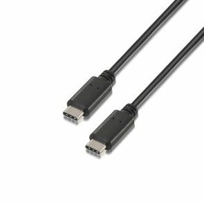 Cavo USB C Aisens A107-0055 50 cm Nero (1)
