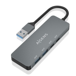 Hub USB Aisens A106-0696 Grigio