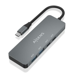 Hub USB Aisens A109-0694 Grigio