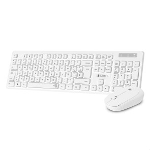 Tastiera e Mouse Wireless Subblim BUSINESS SLIM Bianco