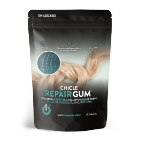 Chewing Gum WUG Repair 10 Unità 24 g Mela verde
