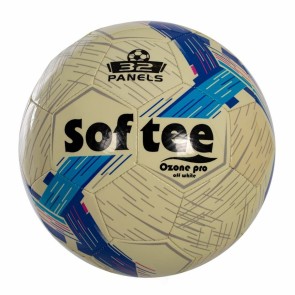 Pallone da Calcio Softee Ozone Pro  Dorato Bianco 11
