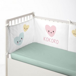 Paracolpi per culla Cool Kids Kokoro (60 x 60 x 60 + 40 cm)
