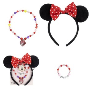 Set di accessori Minnie Mouse Multicolore 3 Pezzi