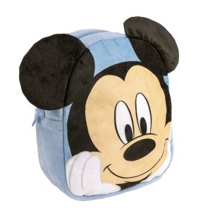 Zaino Scuola Mickey Mouse Azzurro Chiaro 18 x 22 x 8 cm