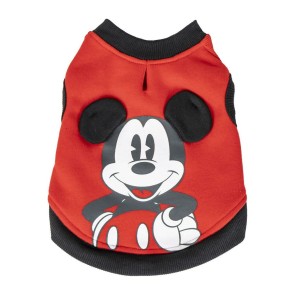 Felpa per Cani Mickey Mouse XS Rosso
