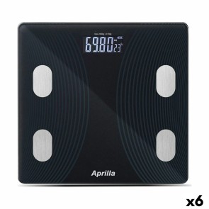 Bilancia Digitale Bluetooth Aprilla 26 x 26 x 2 cm (6 Unità)