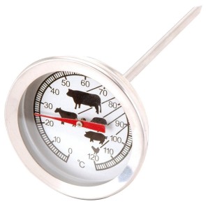 Termometro per carne 10 x 10 x 5 cm Acciaio inossidabile