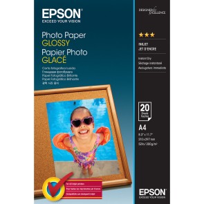 Confezione con inchiostro e carta fotografica Epson C13S042538