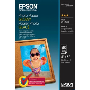 Confezione con inchiostro e carta fotografica Epson C13S042549