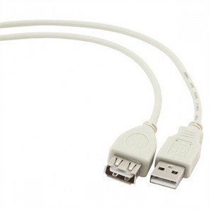 Cavo Prolunga USB GEMBIRD CC-USB2-AMAF-75CM/30 Bianco
