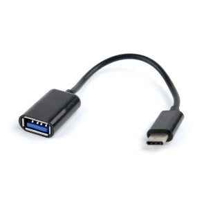 Adattatore USB C con USB GEMBIRD A-OTG-CMAF2-01 Nero 20 cm 200 cm