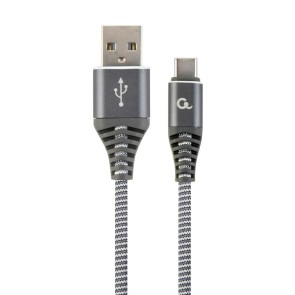 Cavo USB A con USB C GEMBIRD CC-USB2B-AMCM-1M-WB2 Grigio Bianco/Grigio 1,8 m