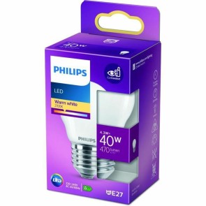 Lampadina LED Philips E27 470 lm (4,5 x 8,2 cm) (2700 K)