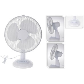 Ventilatore da Tavolo Excellent Electrics EL9000160 Bianco