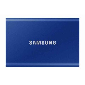 Hard Disk Esterno Samsung Portable SSD T7 Azzurro 500 GB SSD