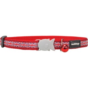 Collare per Cani Red Dingo STYLE UNION JACK FLAG 15 mm x 24-36 cm