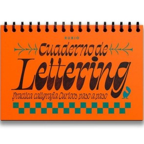 Quaderno di scrittura e calligrafia Rubio Lettering Curioos 30,4 x 20,4 cm 212 Fogli