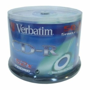 CD-R Verbatim 43351 52x 700 MB (50 Unità)