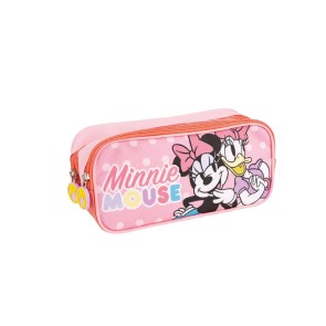 Portaoggetti Doppio Minnie Mouse Rosa 22,5 x 8 x 10 cm