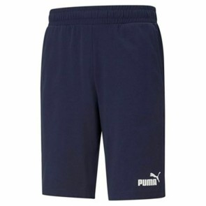 Pantaloni Corti Sportivi da Uomo Puma Blu Marino