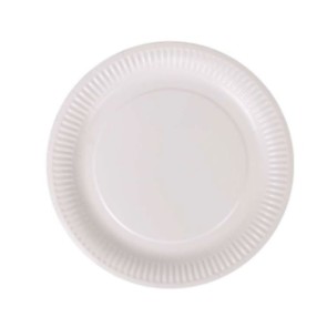 Set di piatti Algon Bianco Cartone Monouso 23 cm 100 Unità