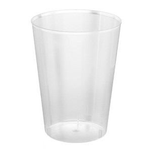 Set di tazze riutilizzabili Algon Trasparente Sidro 500 ml (10 Unità)