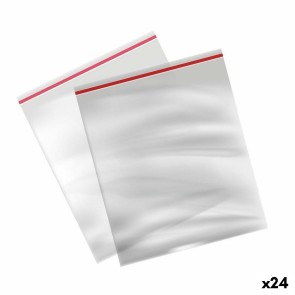 Set di Sacchetti Riutilizzabili Ermetici Algon 10 Pezzi 26 x 30 cm (24 Unità)