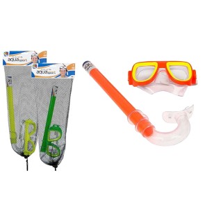 Occhialini da Snorkeling e Boccaglio per Bambini Colorbaby Junior AquaSport