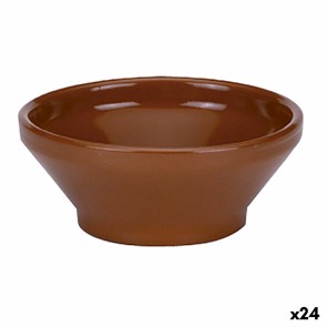 Ciotola Raimundo Zuppa Argilla cotta Ceramica Marrone (16 cm) (24 Unità)