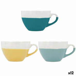 Tazza Quid Viba Ceramica Bicolore (450 ml) (12 Unità)