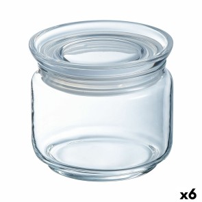 Vaso Luminarc Pav Trasparente Silicone Vetro (500 ml) (6 Unità)