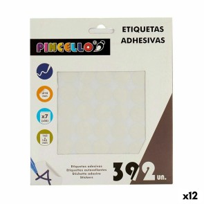 Etichette adesive Bianco Ø 18 mm 17 x 4 x 19,5 cm (12 Unità)