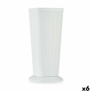 Portaombrelli Stefanplast Elegance Bianco Plastica 25 x 57 x 25 cm (6 Unità)