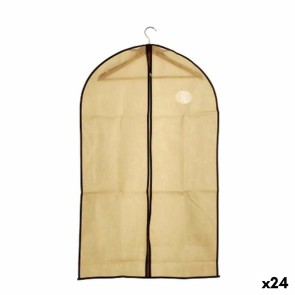 Porta abiti 60 x 100 cm Beige Poliestere polipropilene (24 Unità)