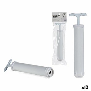 Pompa manuale per sottovuoto Bianco Plastica 9 x 30 x 4 cm (12 Unità)