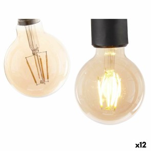 Lampadina LED E27 Vintage Trasparente 4 W 8 x 12 x 8 cm (12 Unità)
