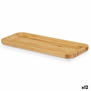 Tavolo Aperitivo Marrone Bambù 29,5 x 1,6 x 11,5 cm (12 Unità)