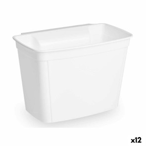 Supporto per Sacchetti di Spazzatura Bianco Plastica 4 L (12 Unità)