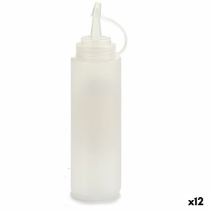 Barattolo per Salse Trasparente Plastica 200 ml (12 Unità)