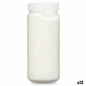 Sabbia decorativa Bianco 700 g (12 Unità)