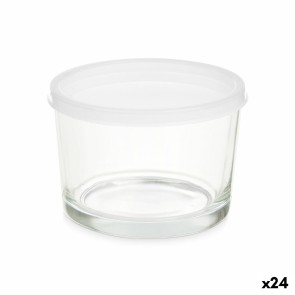 Porta pranzo Trasparente Vetro polipropilene 200 ml (24 Unità)