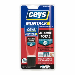 Adesivo per finiture Ceys Montack Removable 507250 50 g